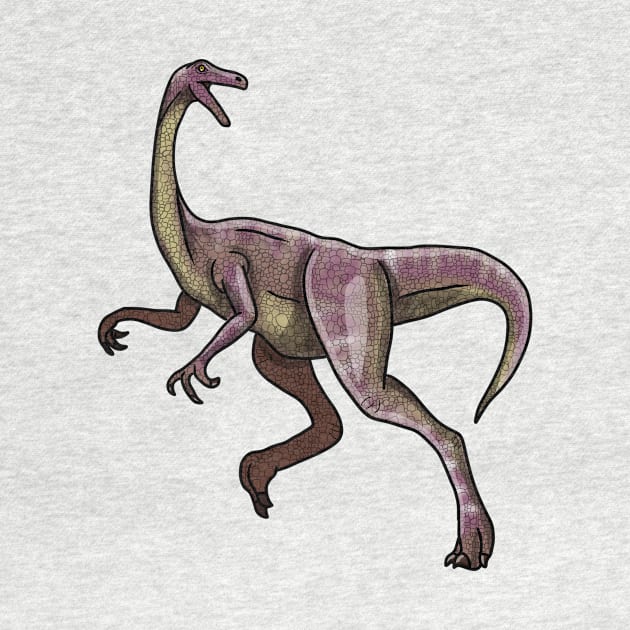 gallimimus dinosaur by Artbychb